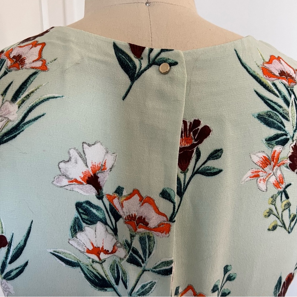 Mango Floral Ruffle Dress - Picture 4 of 5